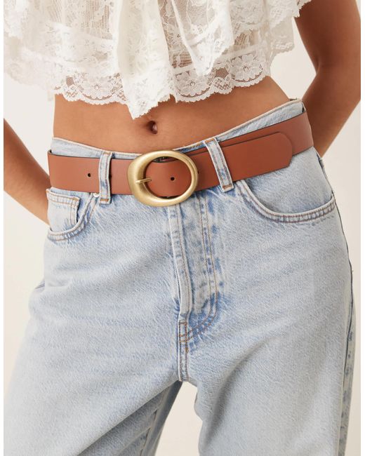 ASOS Gray – jeans-gürtel