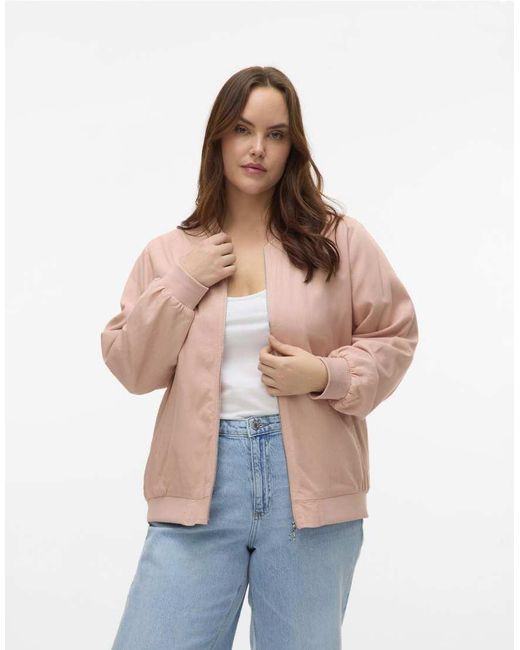 Vero Moda Natural Bomber Jacket