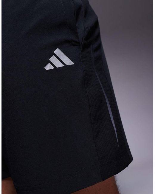 Adidas Originals Blue Adidas Training Tech Shorts for men
