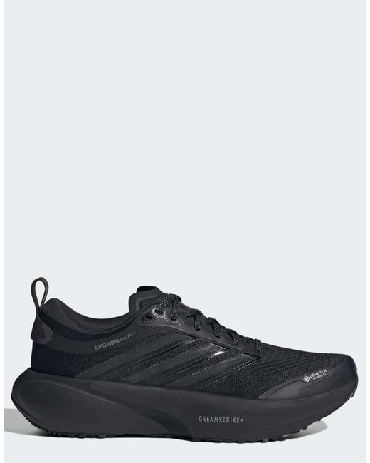 Adidas Originals Black Supernova Rise 3 Gtx Running Shoes