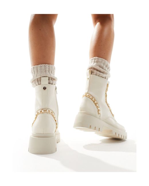 River Island White – ankle-boots