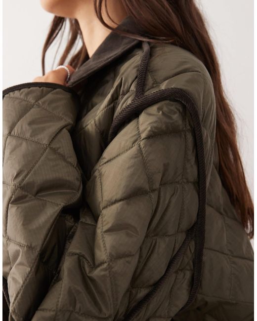 Weekday Brown – steppjacke