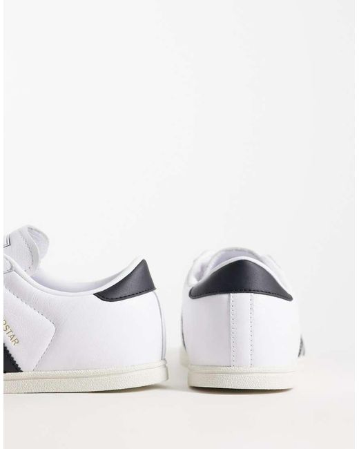 Adidas Originals Black Superstar Ii Lo Pro Trainers