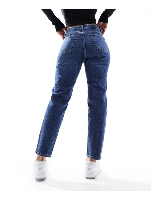 Mango Blue – locker geschnittene mom-jeans