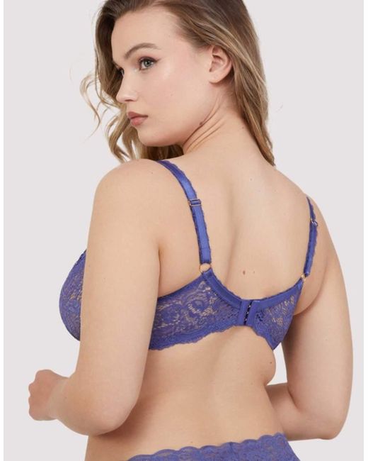 Playful Promises Blue Ariana Space Dust Everyday Comfort Lace Bra