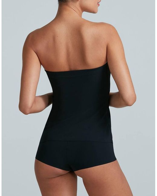 Commando Blue Strapless Cami