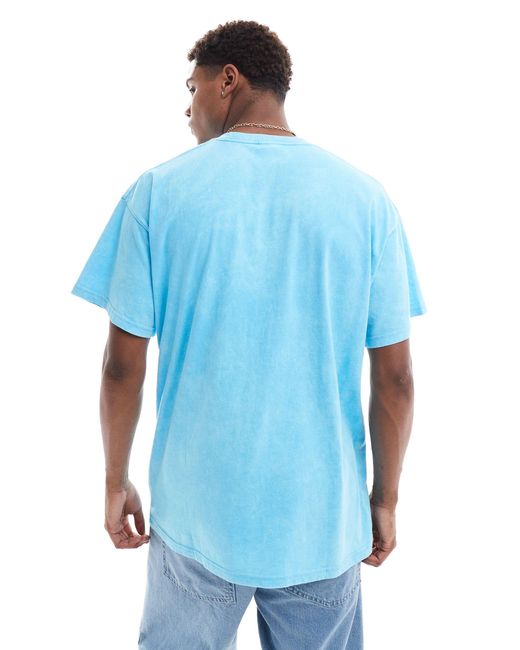 Nike Blue Club Washed T-shirt for men