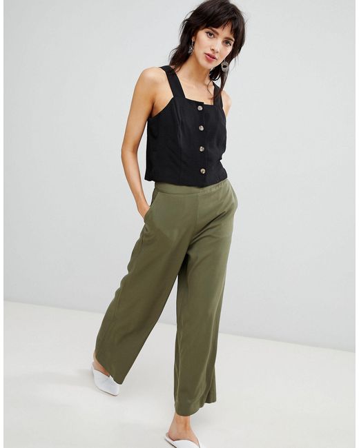 warehouse wide leg jeans