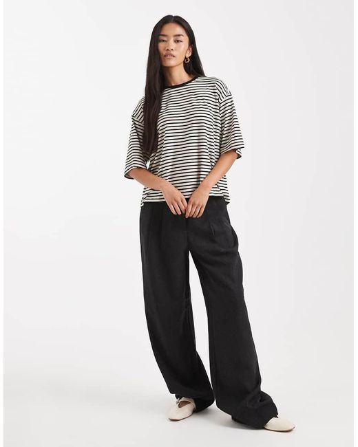 Aware Gray Drop Shoulder T-shirt