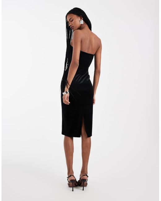 Commando Black Midi Dress