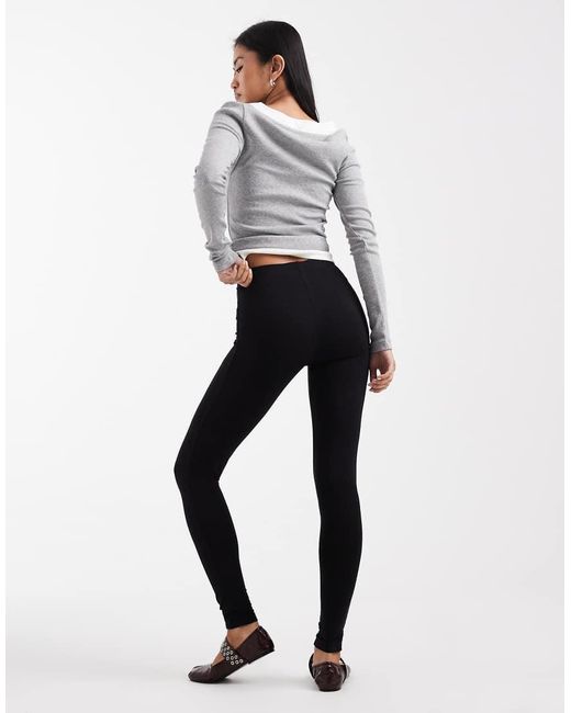 ASOS Black 2-pack leggings