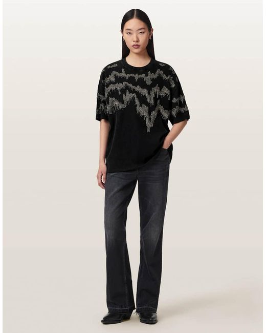 AllSaints Maia Etta in het Black