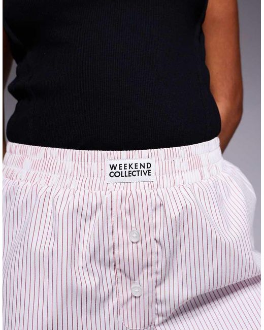 ASOS Multicolor Weekend Collective Woven Short