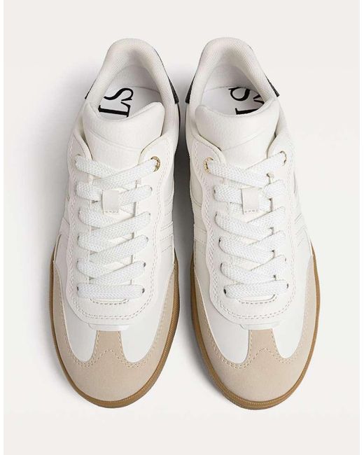 Stradivarius Natural Casual Retro Trainers
