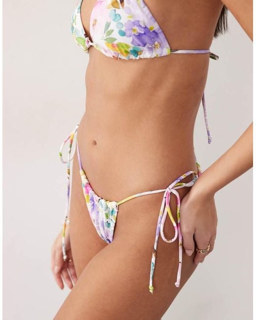 Candypants Brown Tieside Bikini Bottom