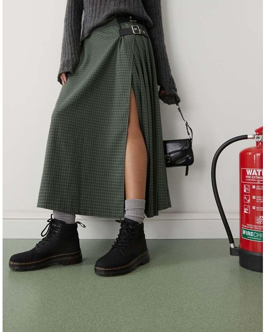 Dr. Martens Green Rakim Extra Tough 50/50 Lace Up Boot