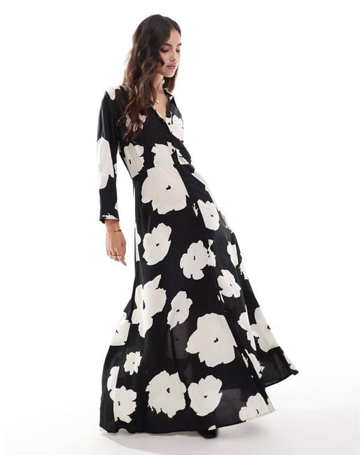Y.A.S White Maxi Shirt Dress