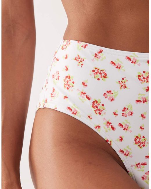 Peek & Beau Brown High Waist Bikini Bottom