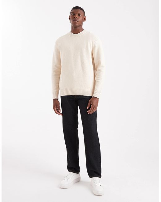 Pull ras Only & Sons pour homme en coloris White