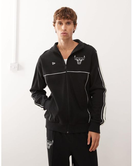 KTZ – chicago bulls – trainingsjacke in Black für Herren