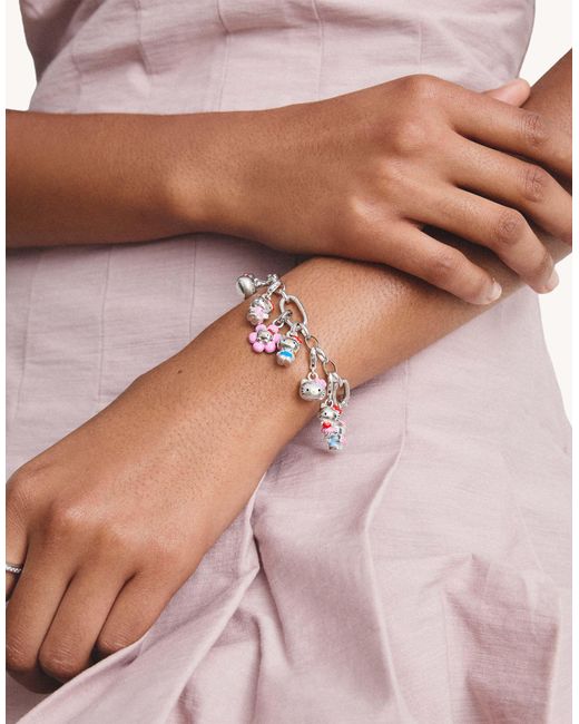 Thomas Sabo White Hello kitty charm