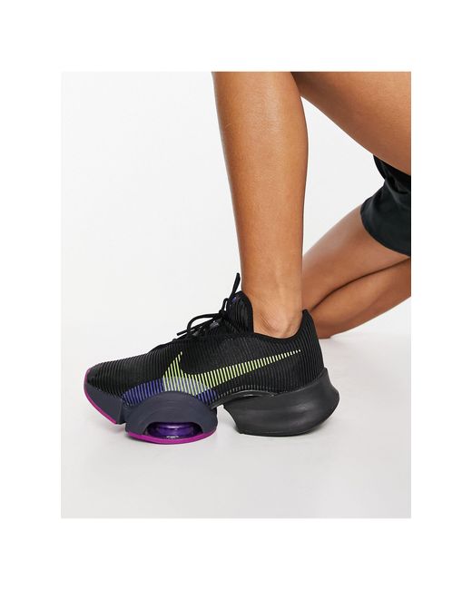 Nike Rubber Air Zoom Superrep 2 Sneakers in Blue | Lyst