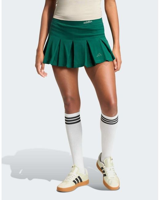 Adidas Originals Green Essentials Colorpop Skort