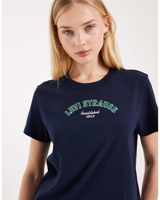 Levi's Blue Favourite Graphic Tee