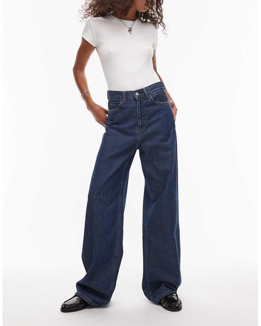 Carhartt Blue Jane Wide Fit Jeans