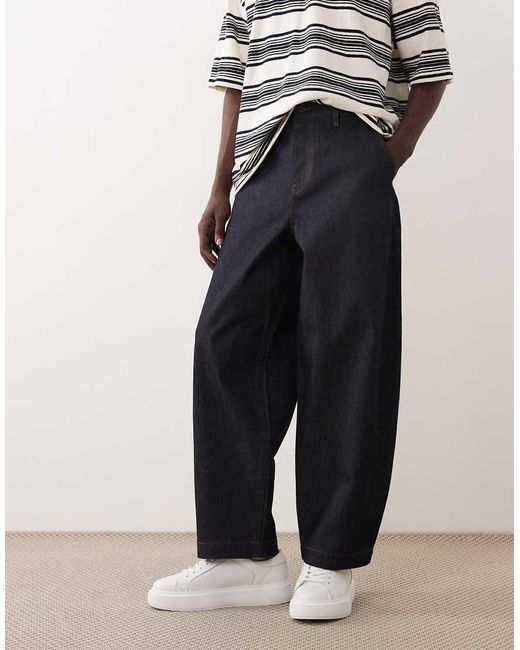 ASOS COLLECTIVE Natural Co-ord Ac-b-254 Tapered Barrel Fit Jean for men