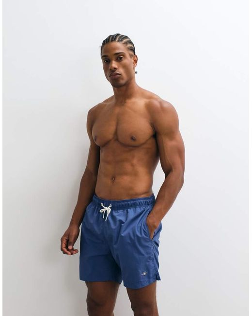 Gant Blue Swim Shorts for men