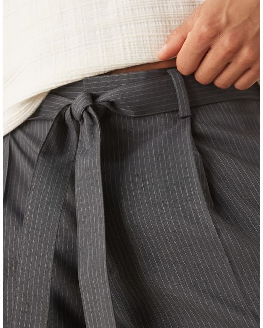 ASOS – elegante hose in Natural für Herren
