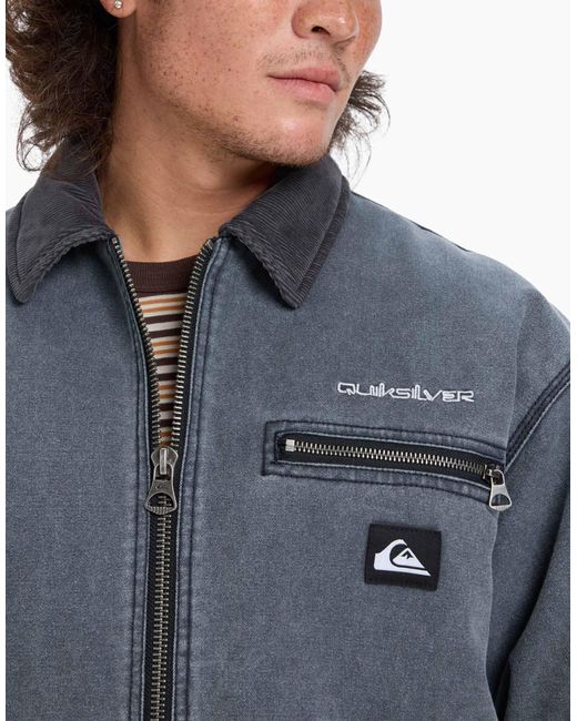 Quiksilver – shaper pad – arbeitsjacke in Blue für Herren
