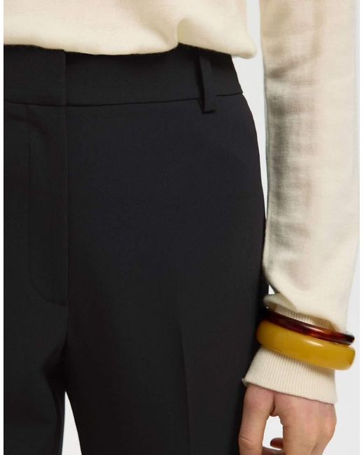 SELECTED Black Flared Trousers