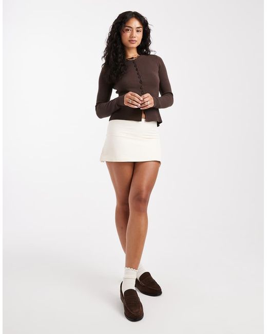 Threadbare Vest Met Knopen in het Brown