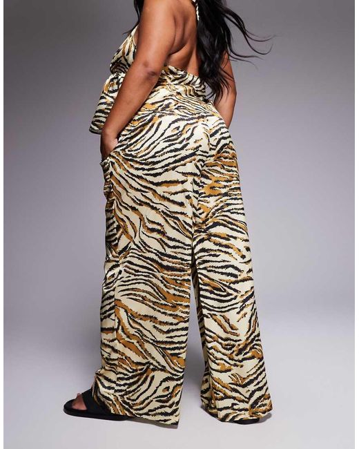 ASOS Asos Design Curve in het Metallic