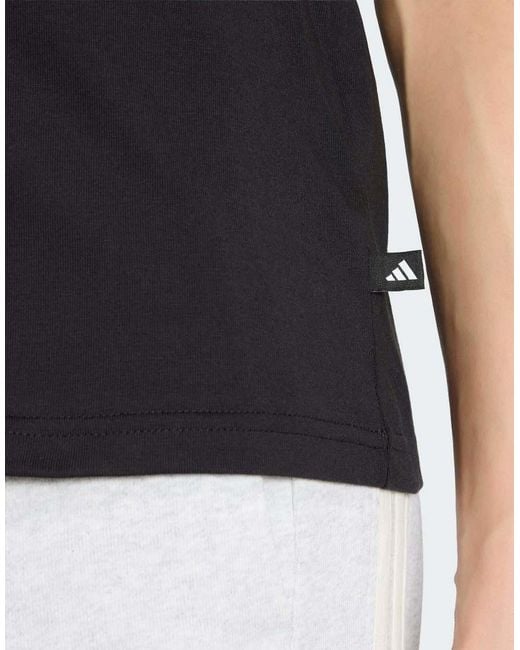 Adidas Originals Black Food Regular Graphic T-shirt