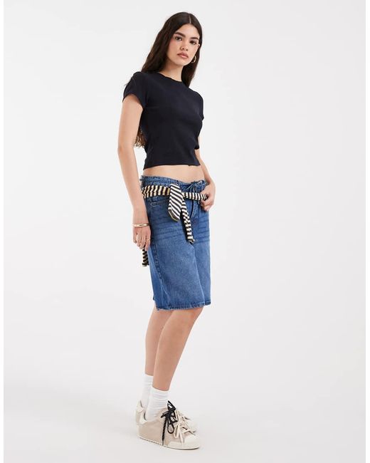 Levi's Blue Essential Baby Tee