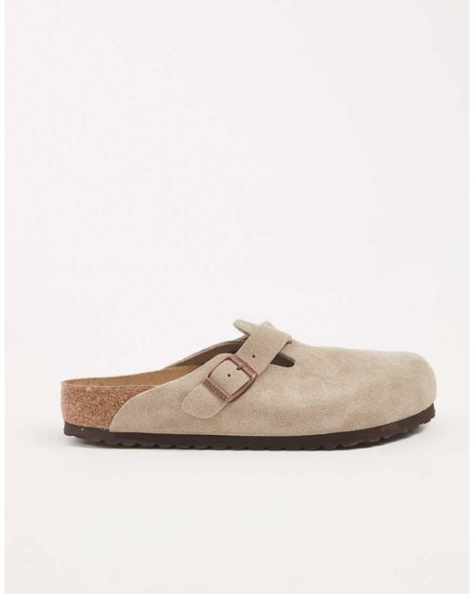 Birkenstock Brown Boston Clogs
