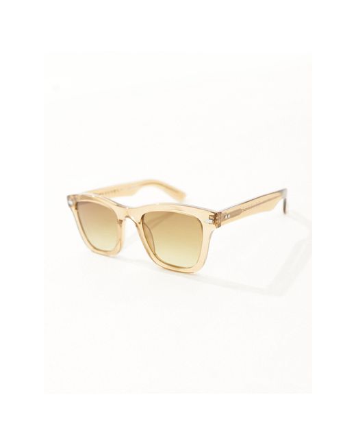 Spitfire Brown Cut Ninety One Square Sunglasses