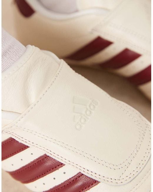 Zapatillas De Deporte Blanco Hueso Y Bermellón Taekwondo De Adidas Originals de color Natural