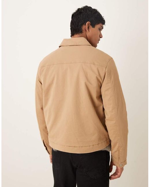 Calvin Klein Natural Relaxed Fit Workwear Jacket for men
