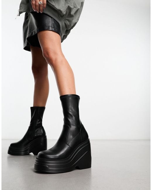 asos wedge boots