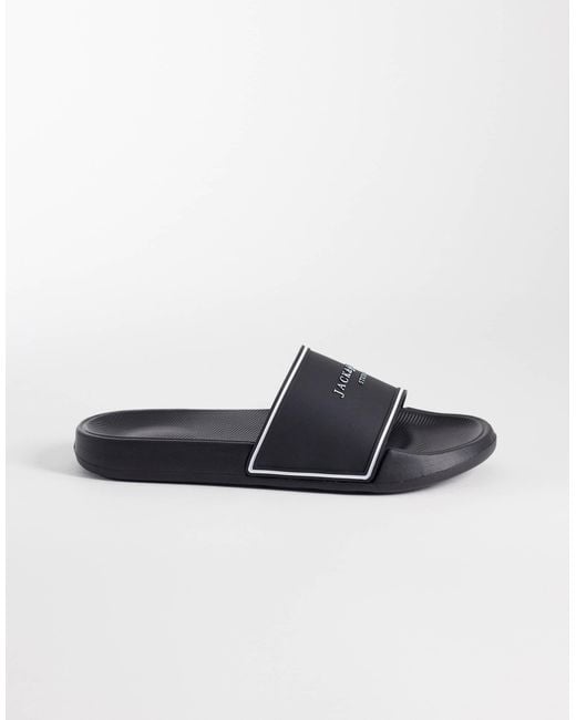 Jack & Jones Blue Sliders for men