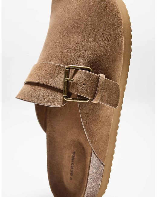Bershka – clogs in Brown für Herren