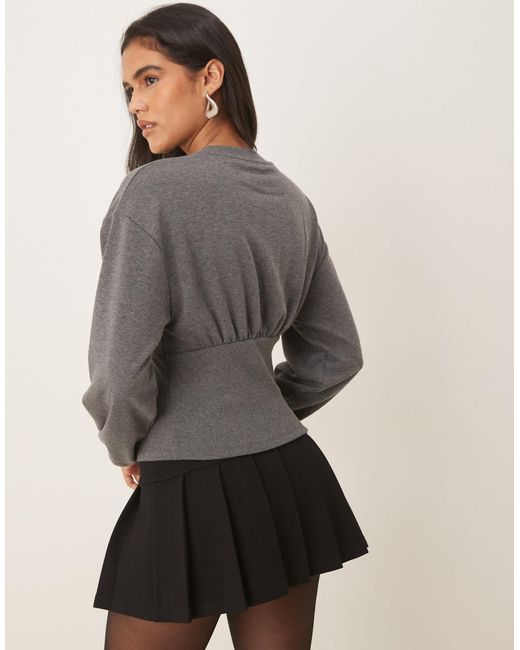 ASOS Gray – sweatshirt