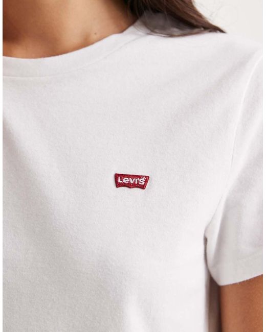Levi's White Perfect Logo T-shirt