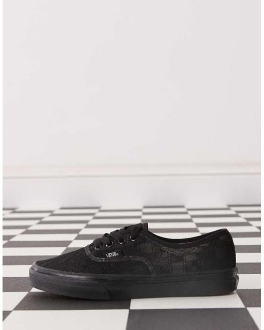 Vans Authentic in het Black