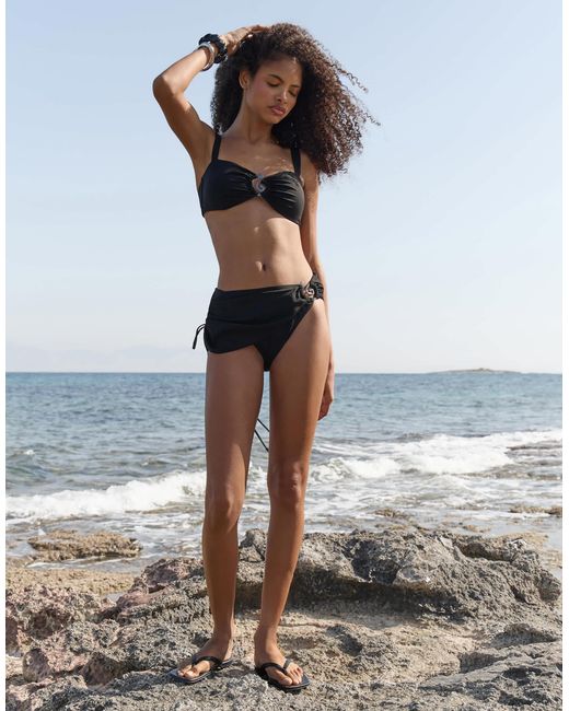 Bas 4th & Reckless en coloris Black