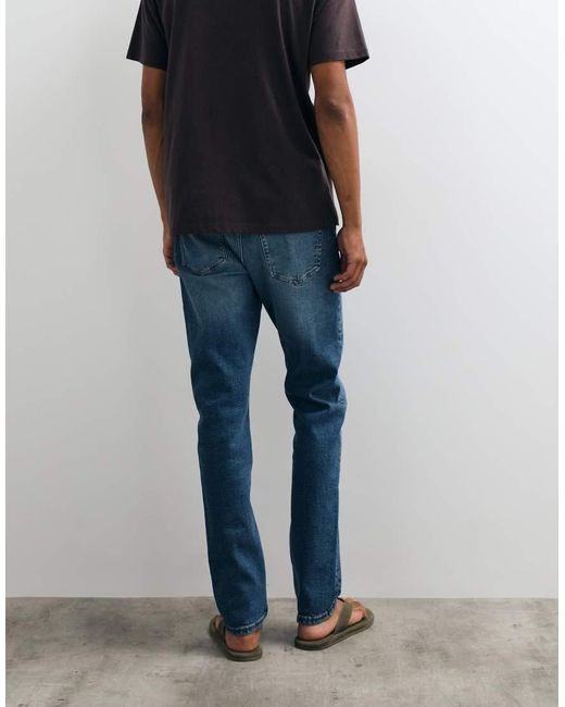 Mango Blue Slim Jean for men
